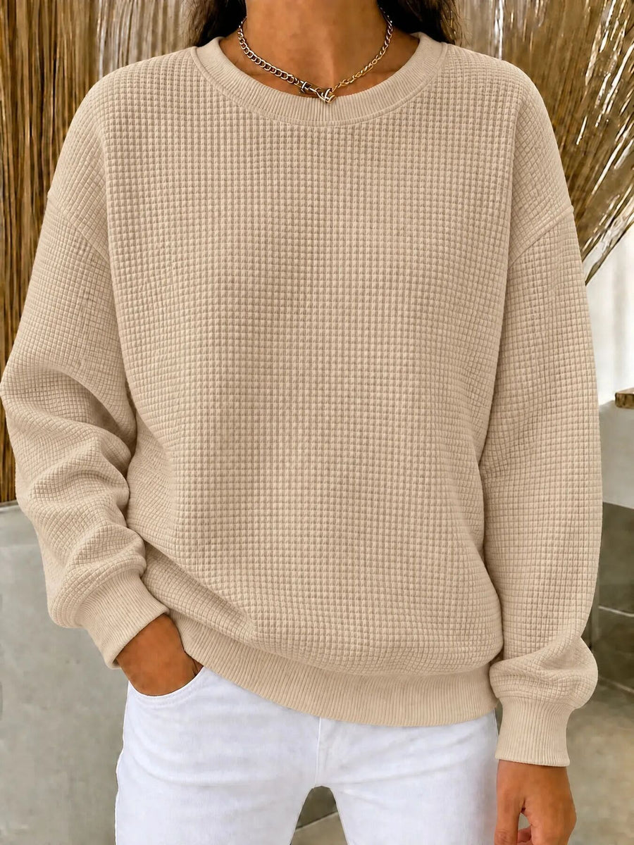 Yellow sweatshirt