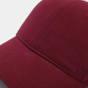 Wine Red cap with N/A and strap