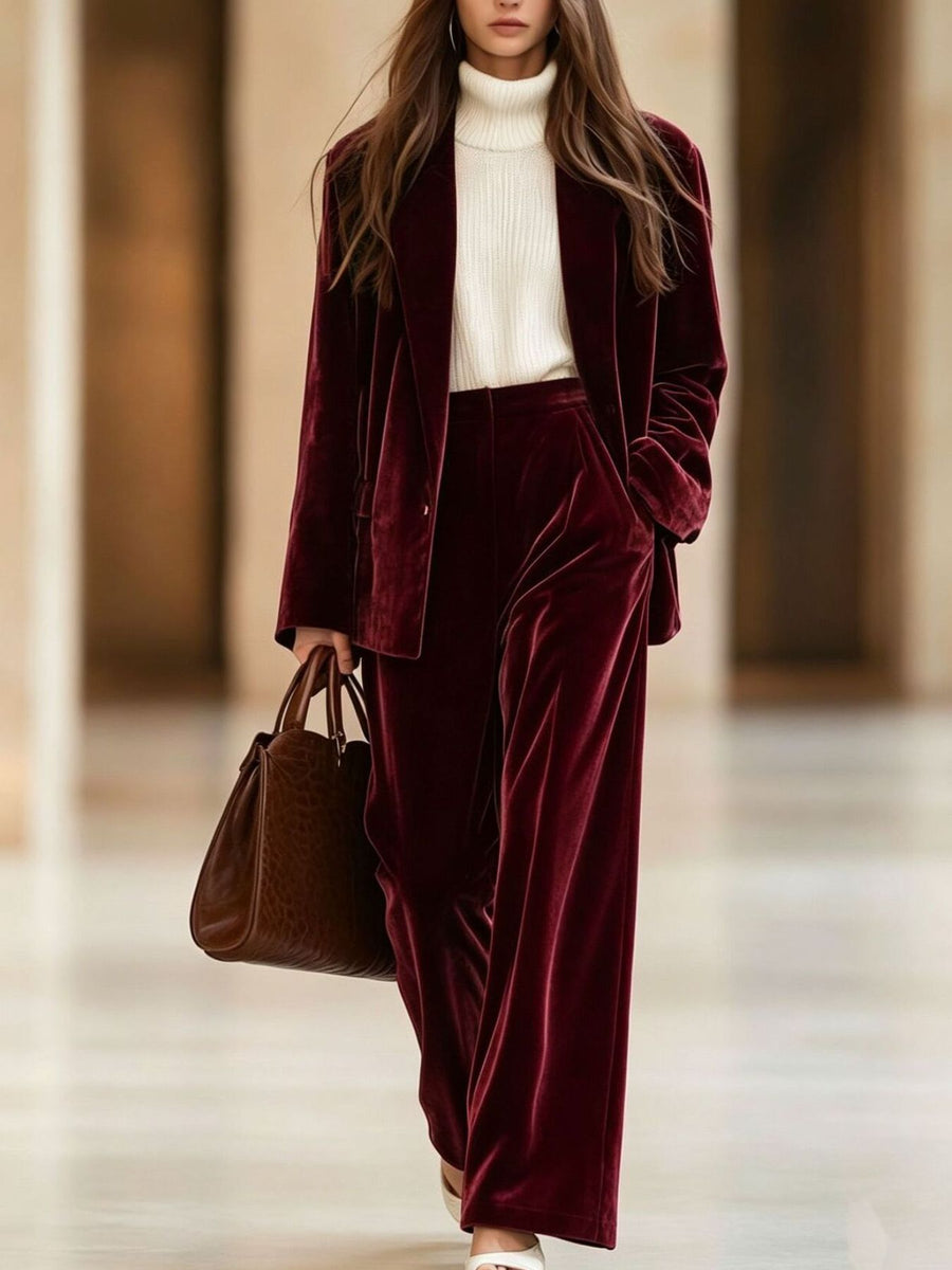 cognac blazer