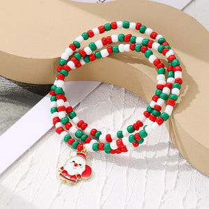 18K Gold-Plated, Alloy, Soft clay Care instructions: 1 necklace in green with regular silhouette