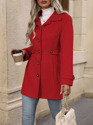 Apricot Color overcoat