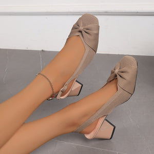 pumps featuring ribbed in Khaki with Polyester,Rubber Imported Size & texture