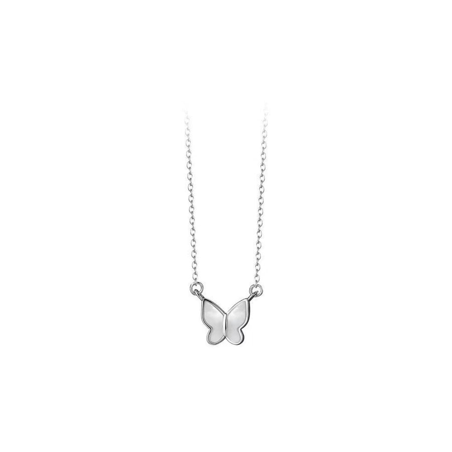 925 sterling silver,Fritillaria Care instructions: Avoid wearing during exercise necklace in Silver with straight silhouette