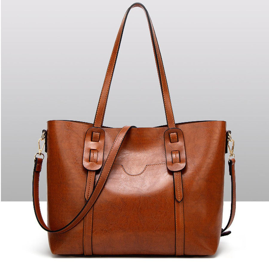 cognac tote