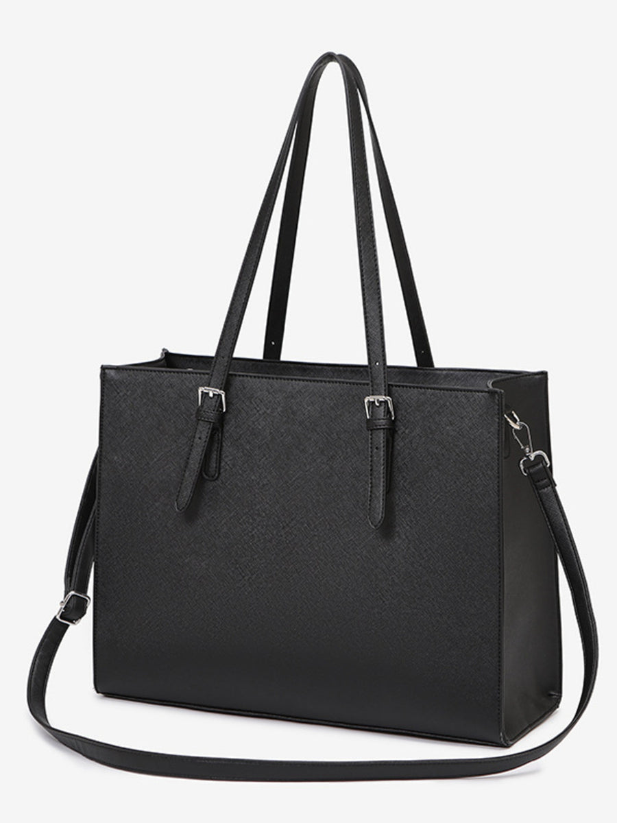 black with tote with structured 9