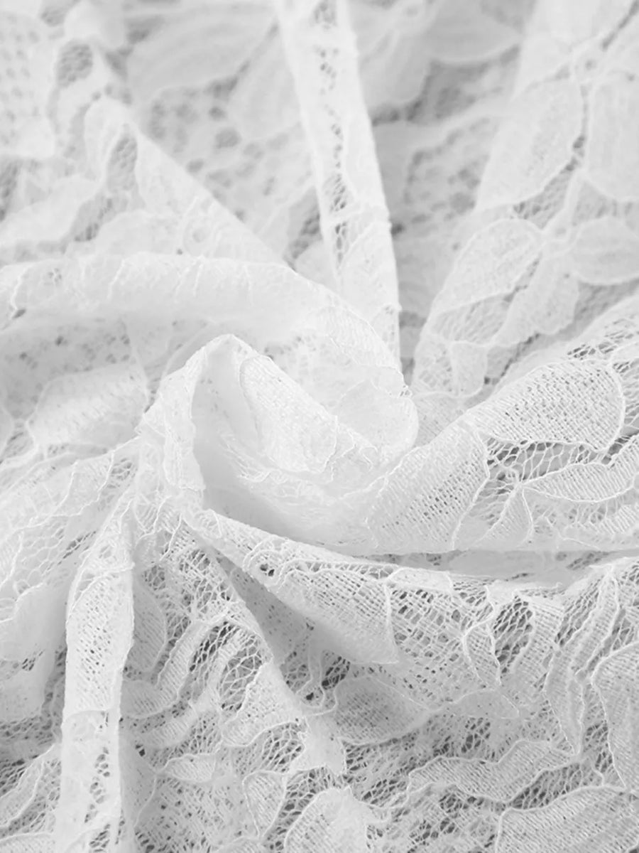 ivory blouse with hip-length and pullover