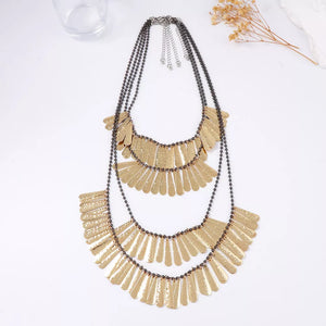 gold necklace