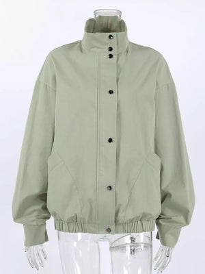 bomber jacket in Navy