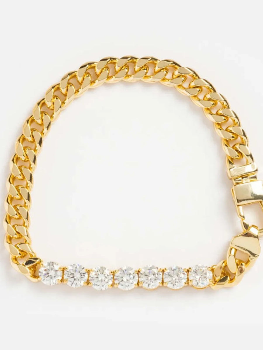 necklace in Gold with 18K gold-plated and choker