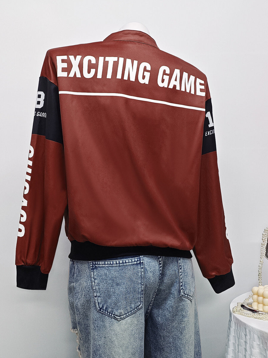 Black bomber jacket