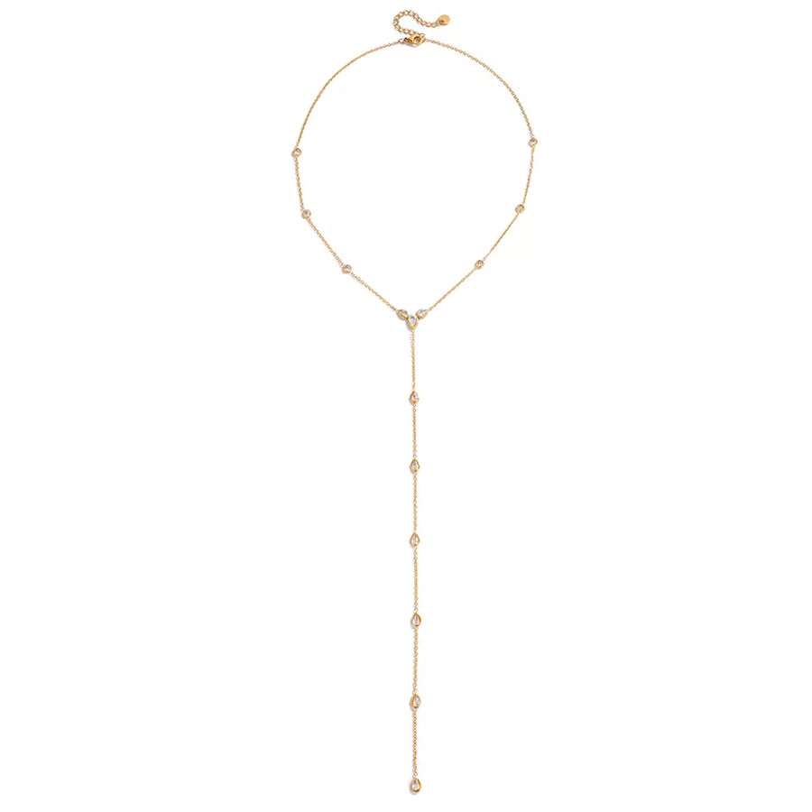 necklace in clear