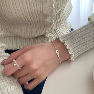 bracelet in Gold with adjustable length and wrist-length
