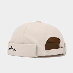cotton Imported Size & hat in Cream with fitted silhouette