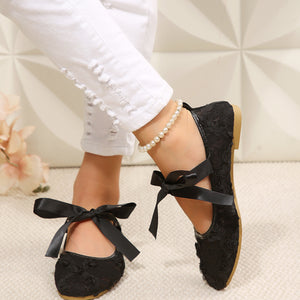 Mesh,Rubber Imported Size & shoes in White with flats silhouette