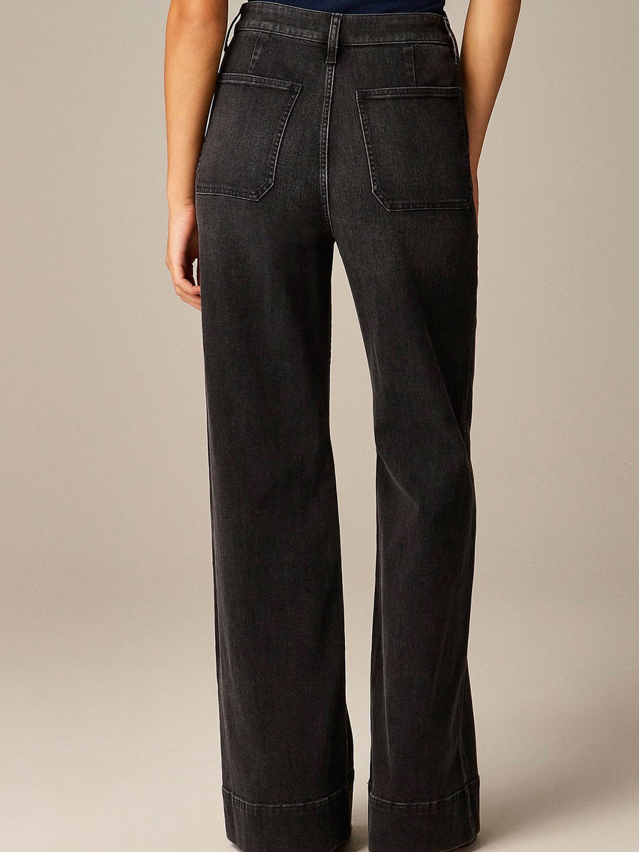 jeans in Light Blue with pocketed and full-length