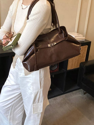 Pu Leather Shoulder Bag option 7