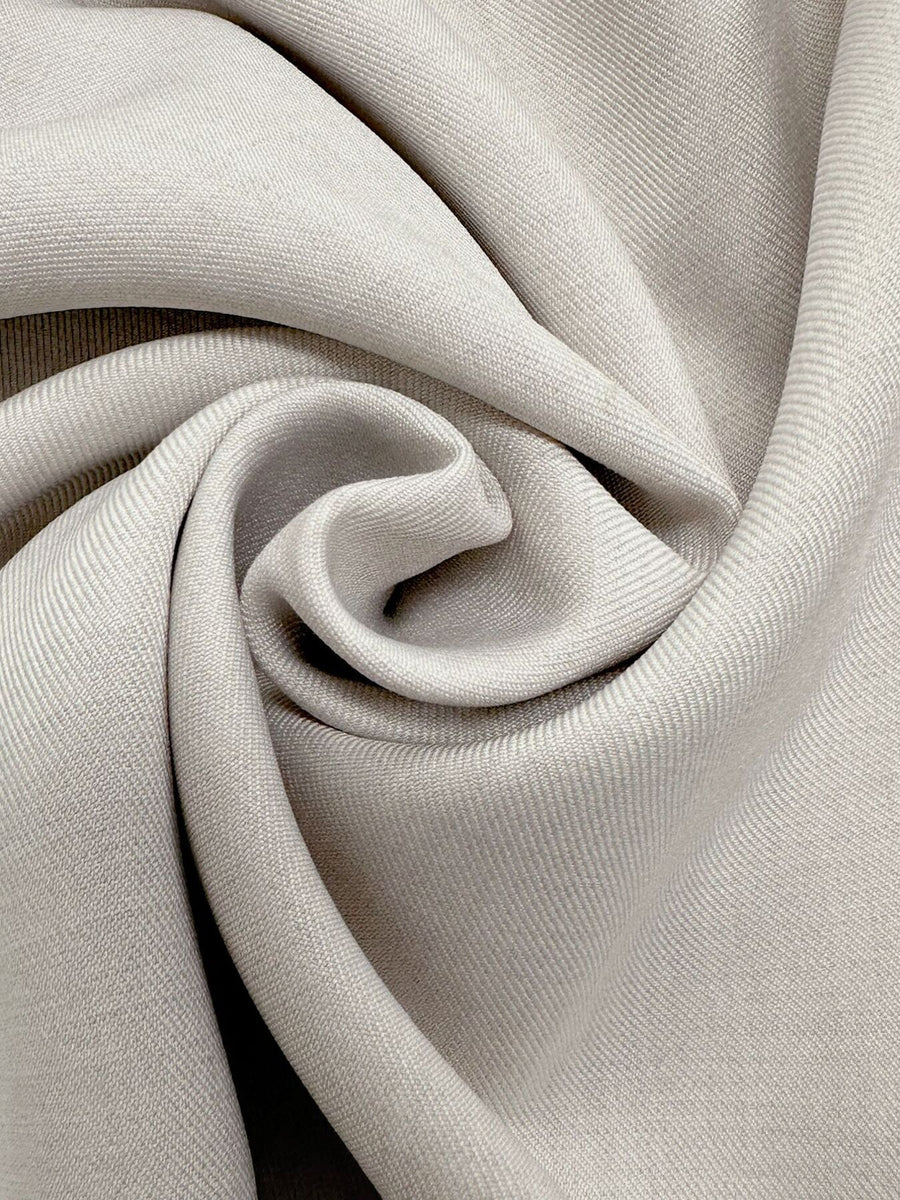 classic midi dress in ivory with keyhole