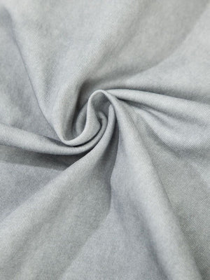 White Gray regular t-shirt with round neck