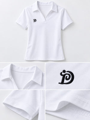 polo shirt in Black