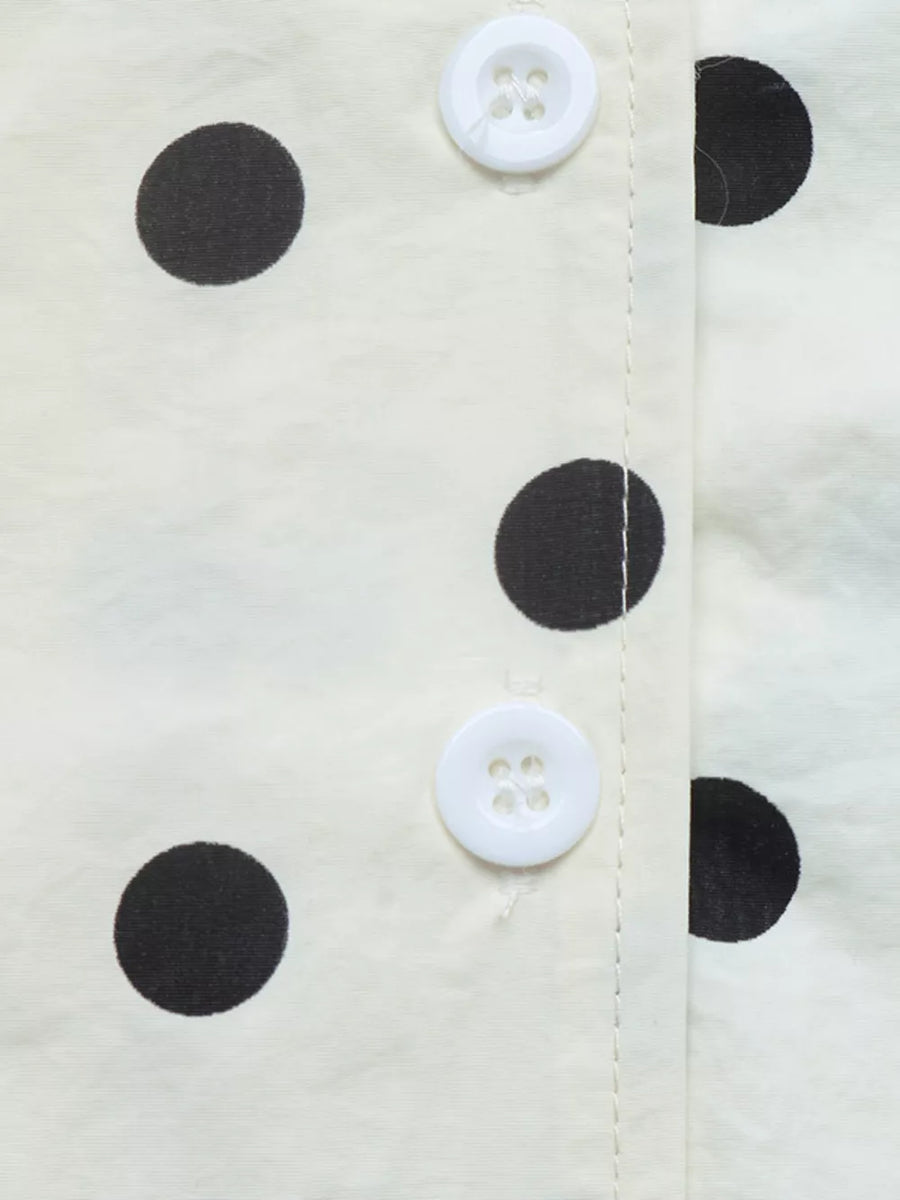 Apricot relaxed windbreaker with collared