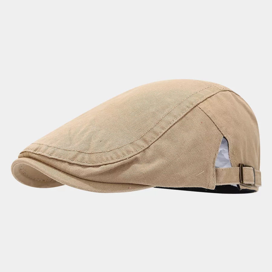 cotton Imported Size & cap in Khaki with regular silhouette