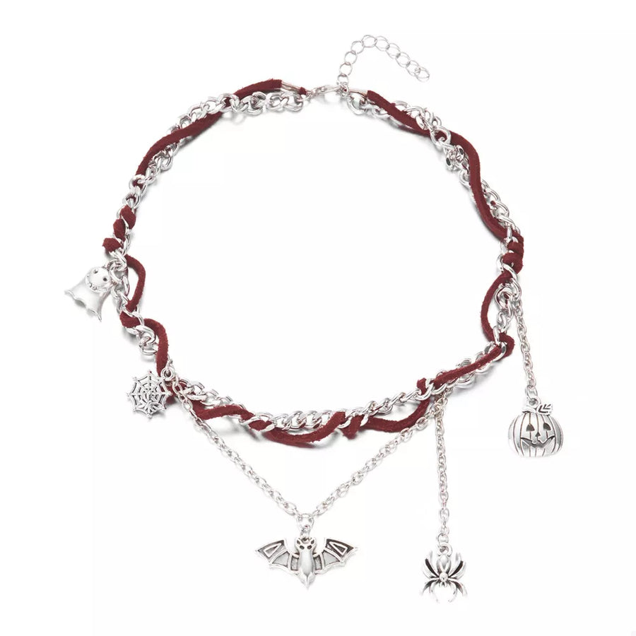 silver necklace