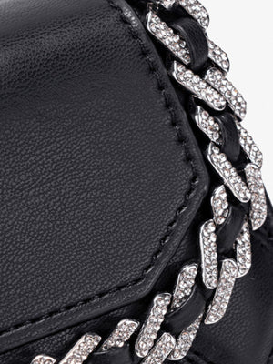 black with crossbody bag with quilted with quilted 13
