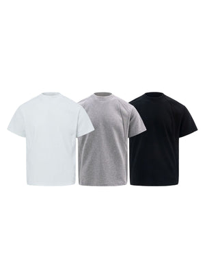 Men's Crewneck Short Sleeve T-Shirt in White