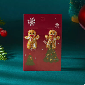 earrings featuring novelty in Mustard with Zinc alloy, Stainless Steel, Rhinestone Care instructions: Imported texture