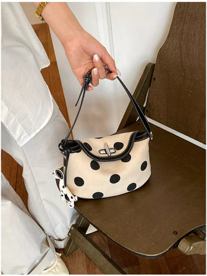 Black shoulder bag