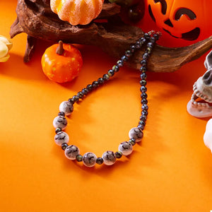 Black jewelry set with not applicable and clasp