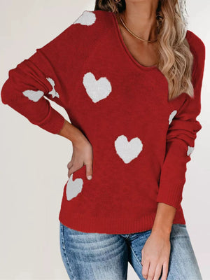 classic pullover sweater in Tan with round neck