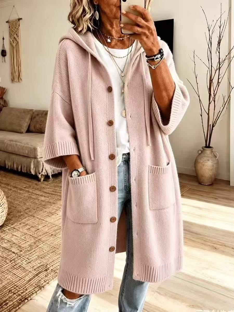 100% polyester Care instructions: Machine wash cold cardigan in Army Green with relaxed silhouette