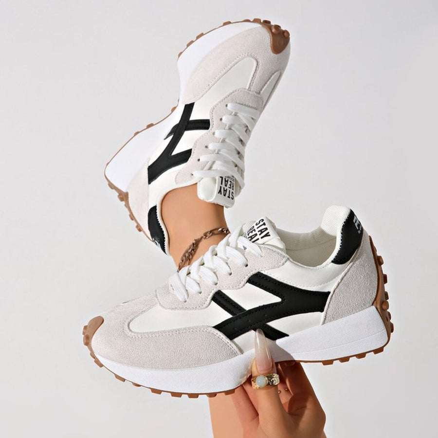 Polyester,Rubber Imported Size & sneakers in Black with regular silhouette
