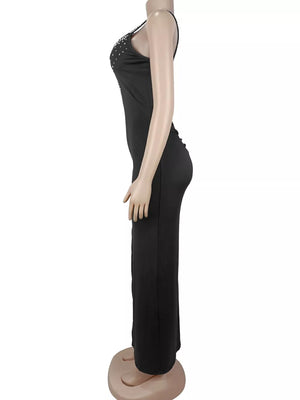 maxi dress in Black