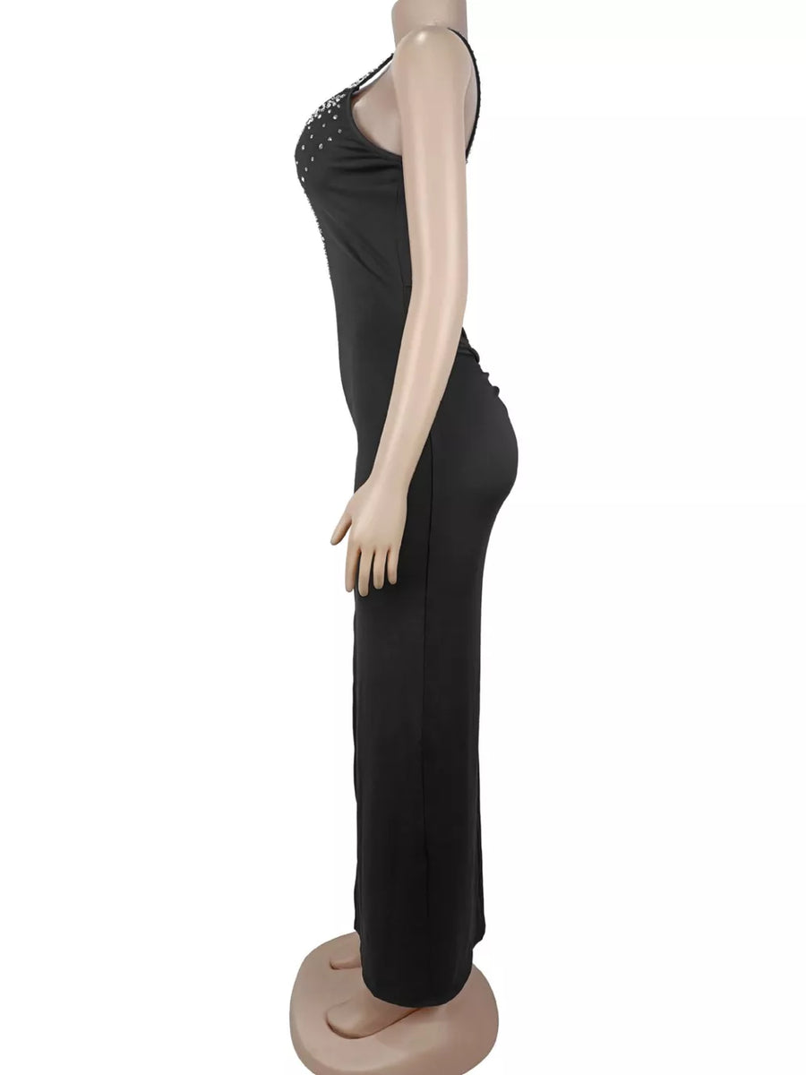 maxi dress in Black