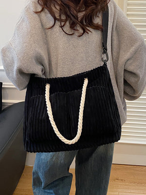 Black handbag