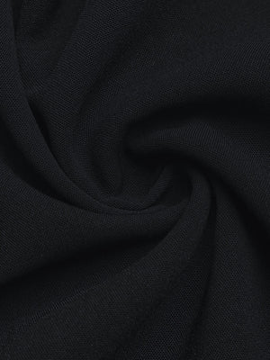 Black with shirt dress with buttoned 18