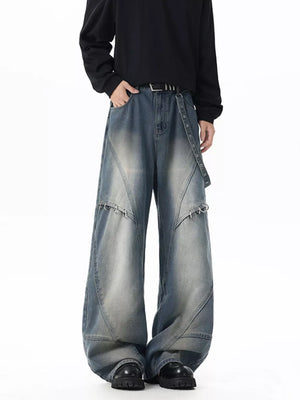streetwear jeans in Black with not applicable