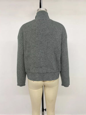 cardigan in Dark Gray