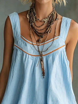 White mini dress with mini and pullover