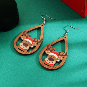 Alloy, wood Care instructions: 1 ACCESSORIES in white with dangle silhouette