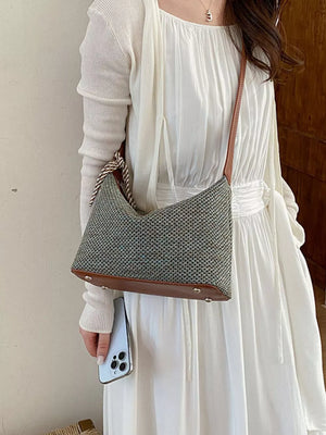 shoulder bag in beige
