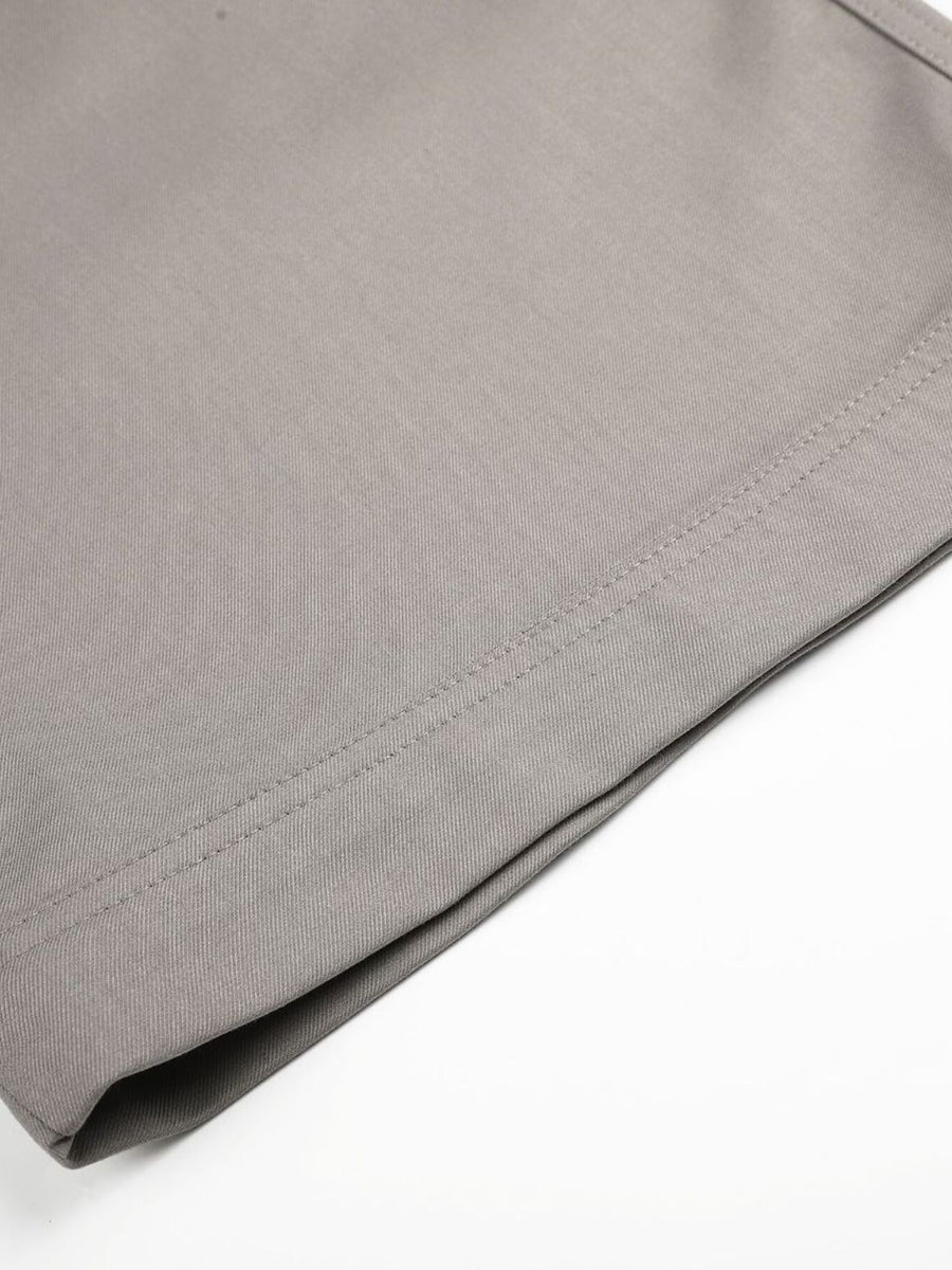 wide-leg pants in Khaki with adjustable and full-length