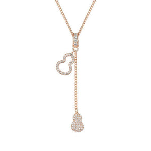 rose gold necklace with lariat length and not applicable