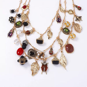 18K Gold-Plated,Resin,Zinc alloy Care instructions: Avoid wearing during exercis necklace in red with regular silhouette