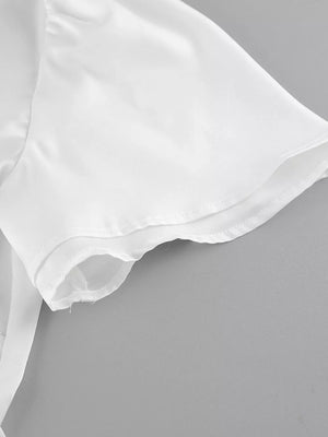 ivory mini dress