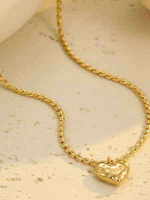 18K Gold-Plated,Stainless Steel Care instructions: Avoid wearing during exercise necklace in Gold with straight silhouette