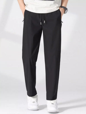 Khaki with Men's Plus Size Quick-dry Casual Pants