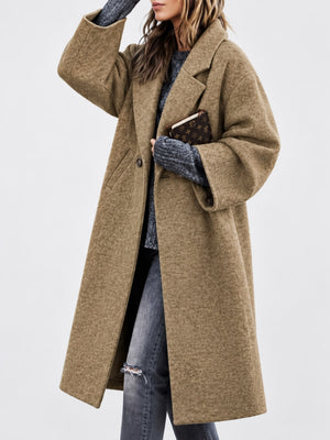 Polyester 100% Care instructions: Hand wash or professionally dry clean overcoat in Red with oversized silhouette